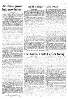 Art in the Redwoods Festival Program