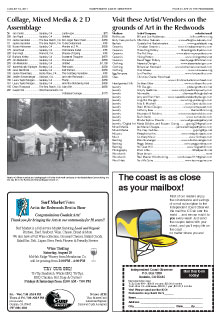 Art in the Redwoods Festival Program