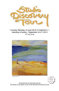 2008 Studio Discovery Tour Catalog