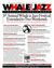 Sixth Annual Whale & Jazz Festival program
