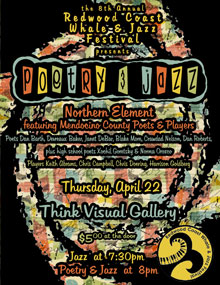 Poetry & Jazz poster by Blake More