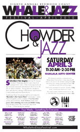 Chowder & Jazz, poster by Hall Kelley