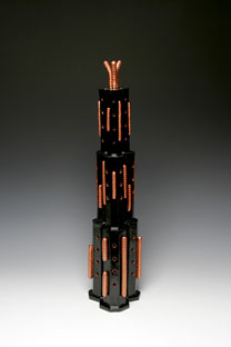 Studio Discovery Tour artist Ann Berger: Dubai Noir, 7 x 7 x 27h