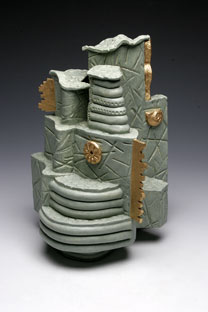 Studio Discovery Tour artist Ann Berger: Aquapole, 12 x 10 x 13h