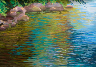 Studio Discovery Tour artist Anne Kessler: Moving Water