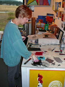 Studio Discovery Tour artist Barbara Kelley