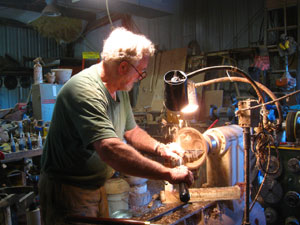 Studio Discovery Tour artist Chuck Quibell