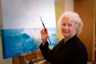 Studio Discovery Tour artist Connie Matz