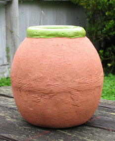 Studio Discovery Tour artist Doric Jemison-Ball: Green Lipped Jug