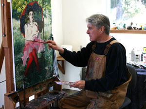 Studio Discovery Tour artist Drew Fagan