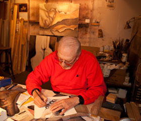 Studio Discovery Tour artist Dwight Eberly