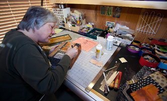 Studio Discovery Tour artist Jackie Gardener