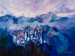 Studio Discovery Tour artist Jennifer Bundey: Blue View