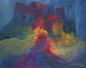 Studio Discovery Tour artist Jennifer Bundey: Island Fortress