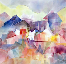 Studio Discovery Tour artist Jennifer Bundey: Urban Musing IV