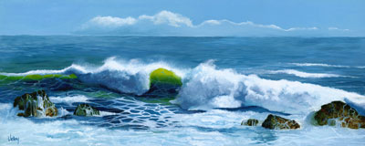 Studio Discovery Tour artist Jim Vickery: The Wave