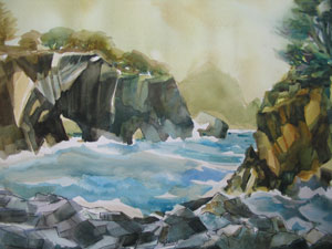Studio Discovery Tour artist Karen Bowers: Buckhorn Cove