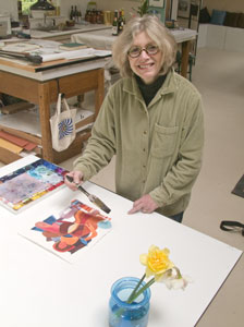 Studio Discovery Tour artist Karen Bowers