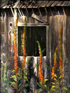 Studio Discovery Tour artist Kathy Edelbrock: Old Shed