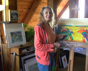 Studio Discovery Tour artist Larain Matheson