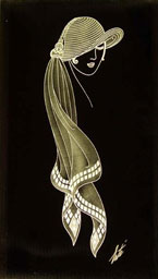 Studio Discovery Tour artist Meg Oldman: Hat Lady