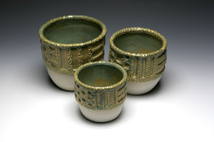 Studio Discovery Tour artist Ruth Conley: Three Bowls