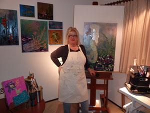 Studio Discovery Tour artist Sheryl Marshall
