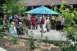 Dedication of the Karel Metcalf Garden Terrace