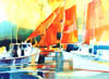 Watercolor by Fred Graff