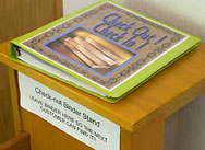 Gualala Arts Library - check out book