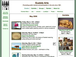 Gualala Arts events page 2006