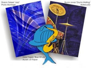 Redwood Coast Whale and Jazz Festival poster images