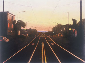 Jessica Dunne: End of the 'N' 20h x 30w, Monotype