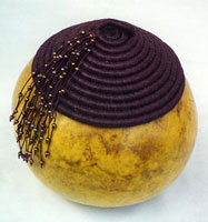 JoAnne Abreu, mixed media gourds