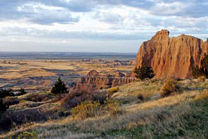 Mel Gerst, Badlands in Early Light