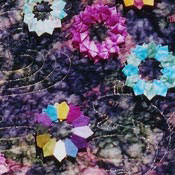 Fabric Folded Origami Flowers, with Rami Kim