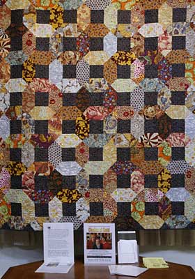2009 Quilt, Chains of Gold