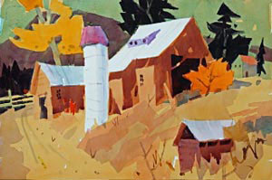 Watercolor Energies and Composition, with Frank Webb