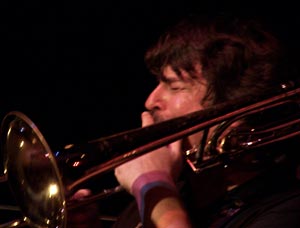Chris Brubeck performing at Gualala Arts Center