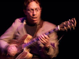 Mike DeMicco performing at Gualala Arts Center