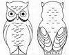 Woodcarving: owl