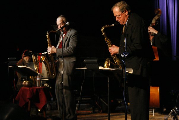 Noel Jewkes & Pete Yellin at Gualala Arts Center, January, 2010