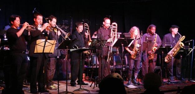 Bay Area Composers Jazz Ensembles & Orchestra at Gualala Arts Center, April, 2010