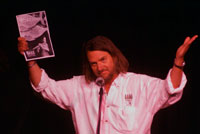 Gualala Arts Executive Director David 'Sus' Susalla welcomed local students