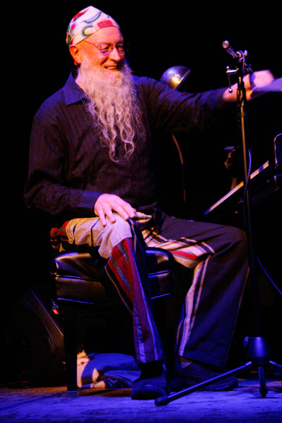 Terry Riley's 75th Birthday Bash at Gualala Arts Center, June, 2010