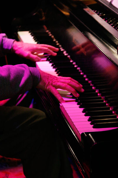 Terry Riley's 75th Birthday Bash at Gualala Arts Center, June, 2010