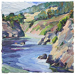 oil painting by David Lewis