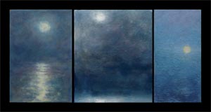 Nine to Five, oil painting by Mindy Eisman