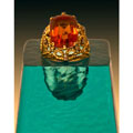 #9 Citrine Topaz Ring - Unknown