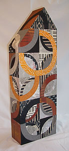 Jackie Gardener, Collage Sculptures
